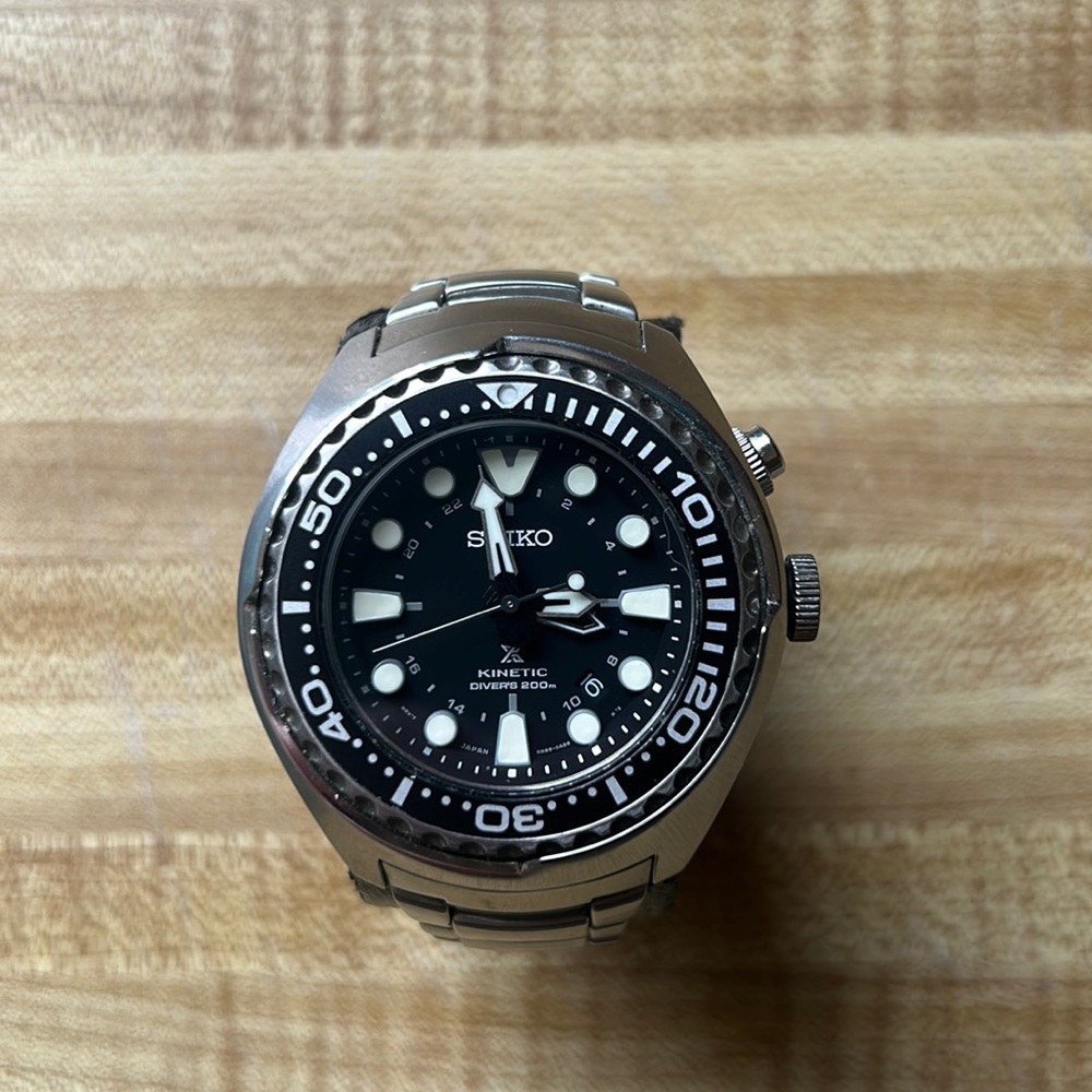 Seiko SUN019 GMT kinetic